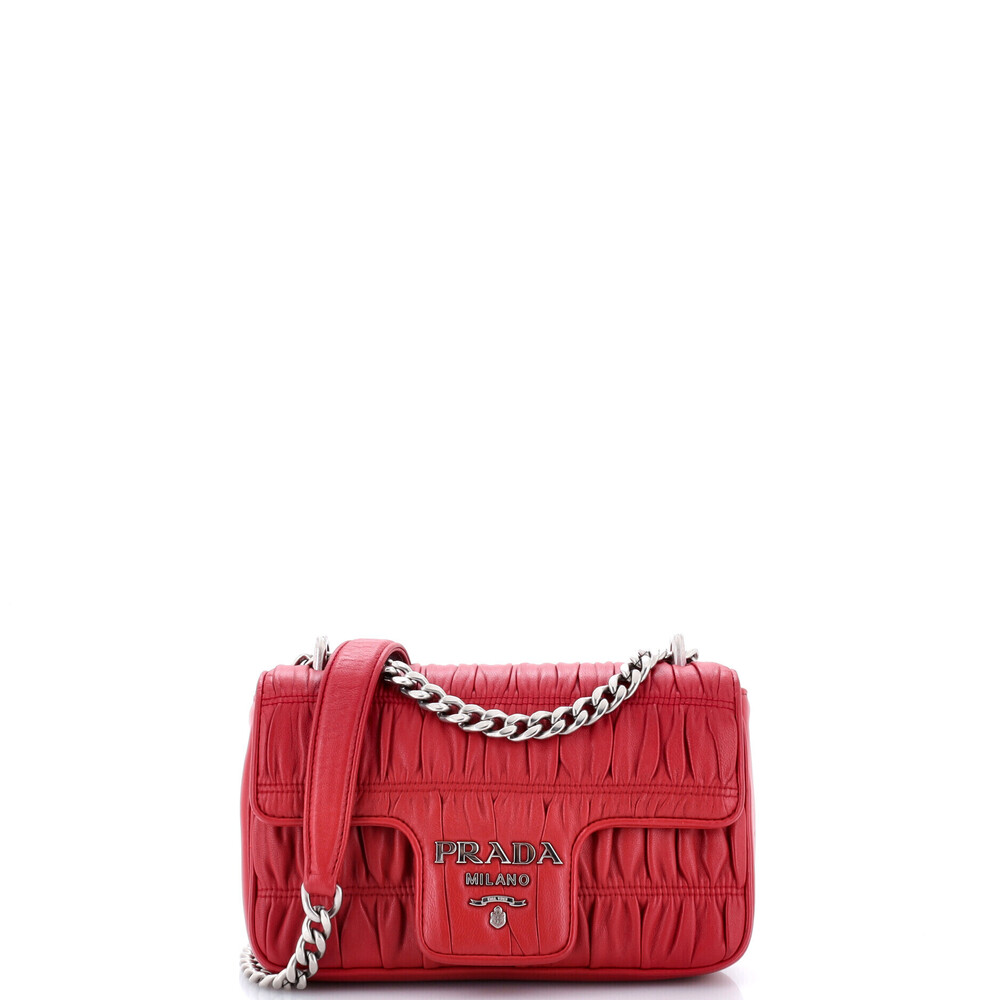 Prada Small Chain Flap Shoulder Bag